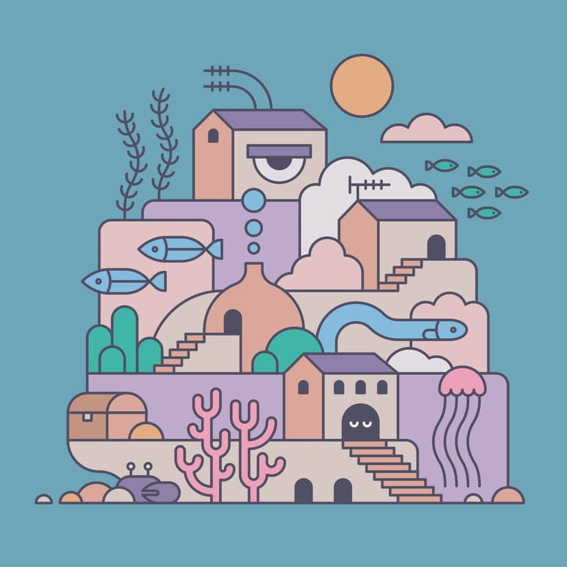 Clankton Town artwork